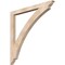 Ekena Millwork Thorton Traditional Smooth Bracket, Douglas Fir, 3 1/2"W x 48"D x 48"H BKT04X48X48THR01SDF - alternate 1